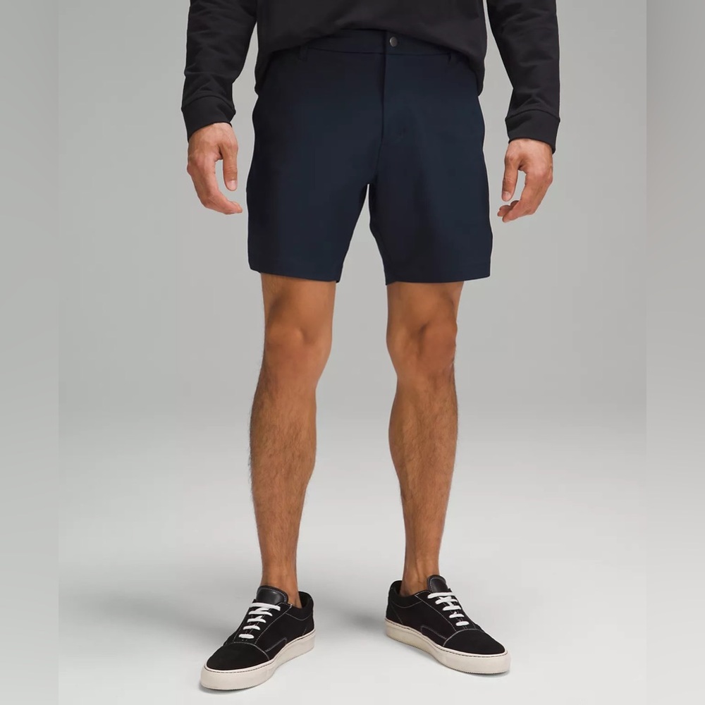 lululemon athletica Men's Navy Athletic Shorts